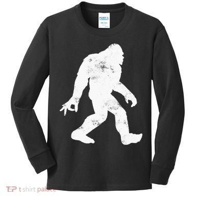 TSD845917 Big Foot Holiday Kids Long Sleeve Shirt