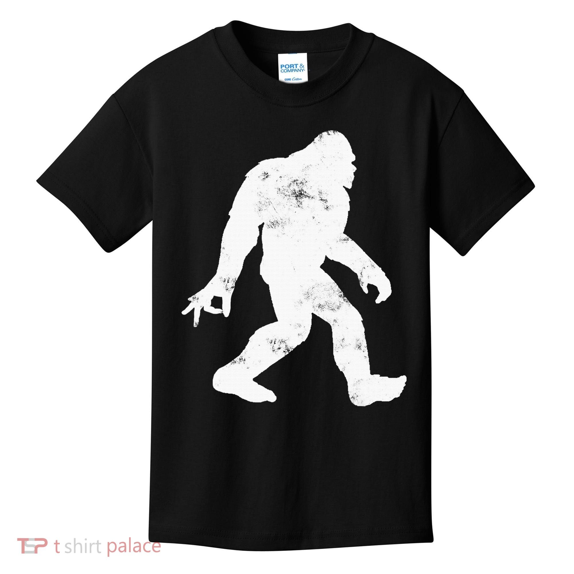 TSD845917 Big Foot Holiday Kids T-Shirt