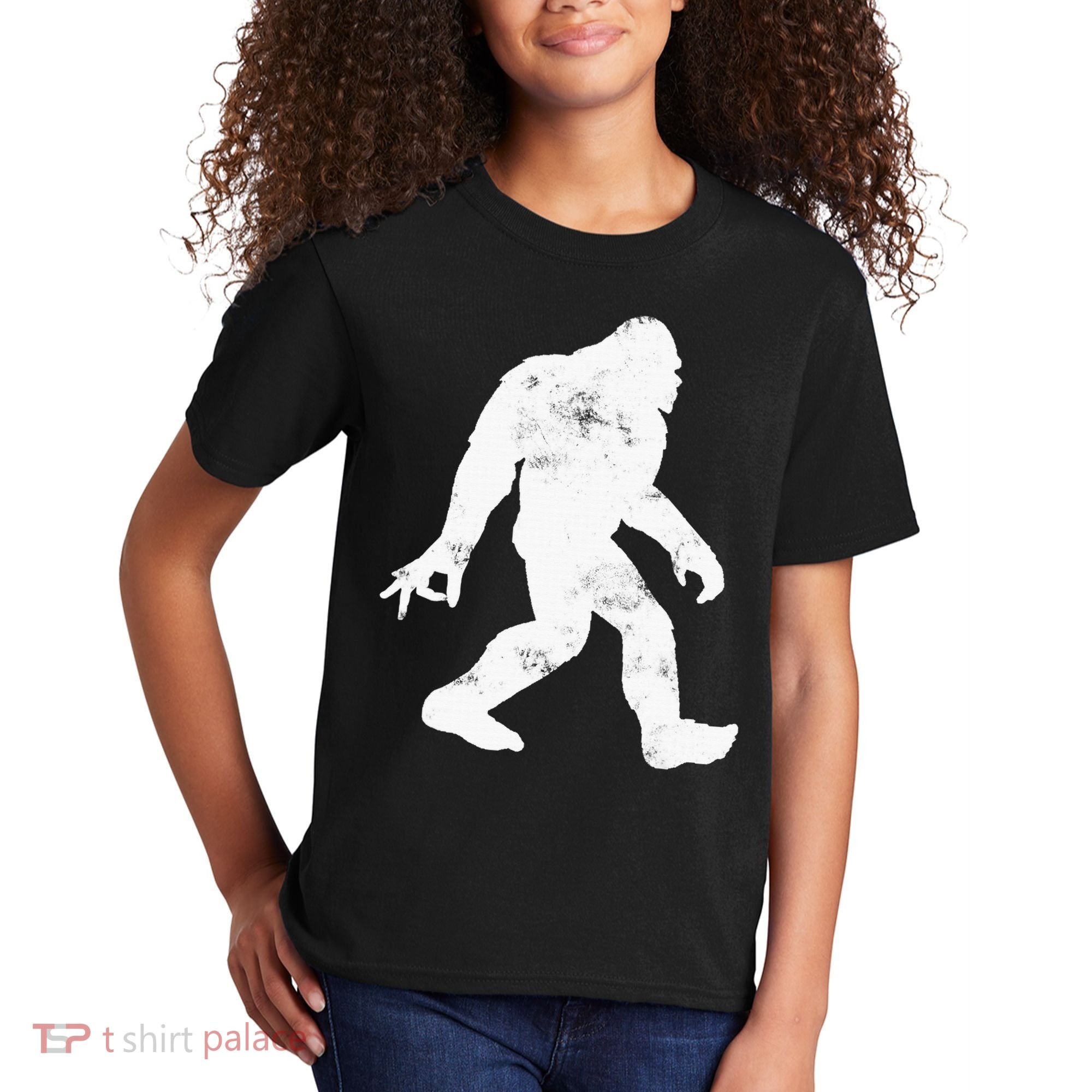 TSD845917 Big Foot Holiday Kids T-Shirt