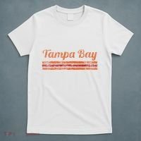 Tampa Bay Florida Retro Vintage Weathered Stripe Throwback T-Shirt thumb 5