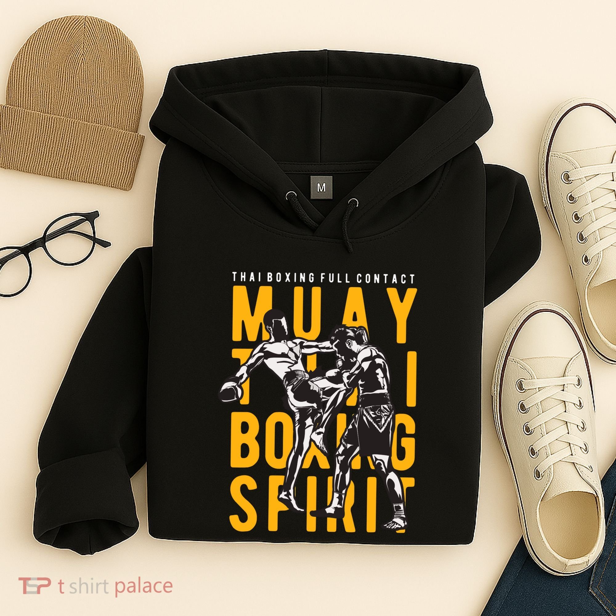 Thai Boxing Full Contact Muay Thai Spirit Hoodie