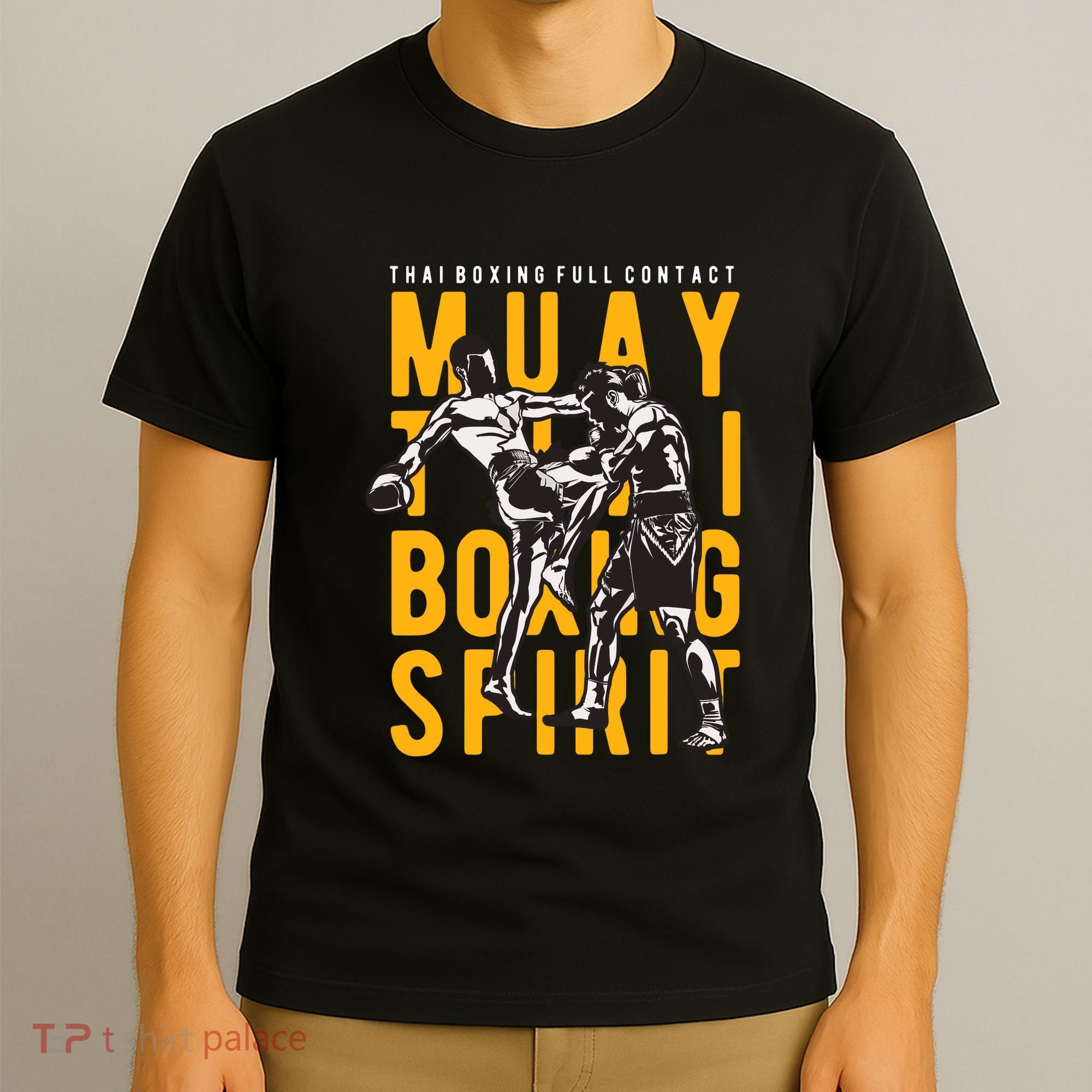 Thai Boxing Full Contact Muay Thai Spirit T-Shirt