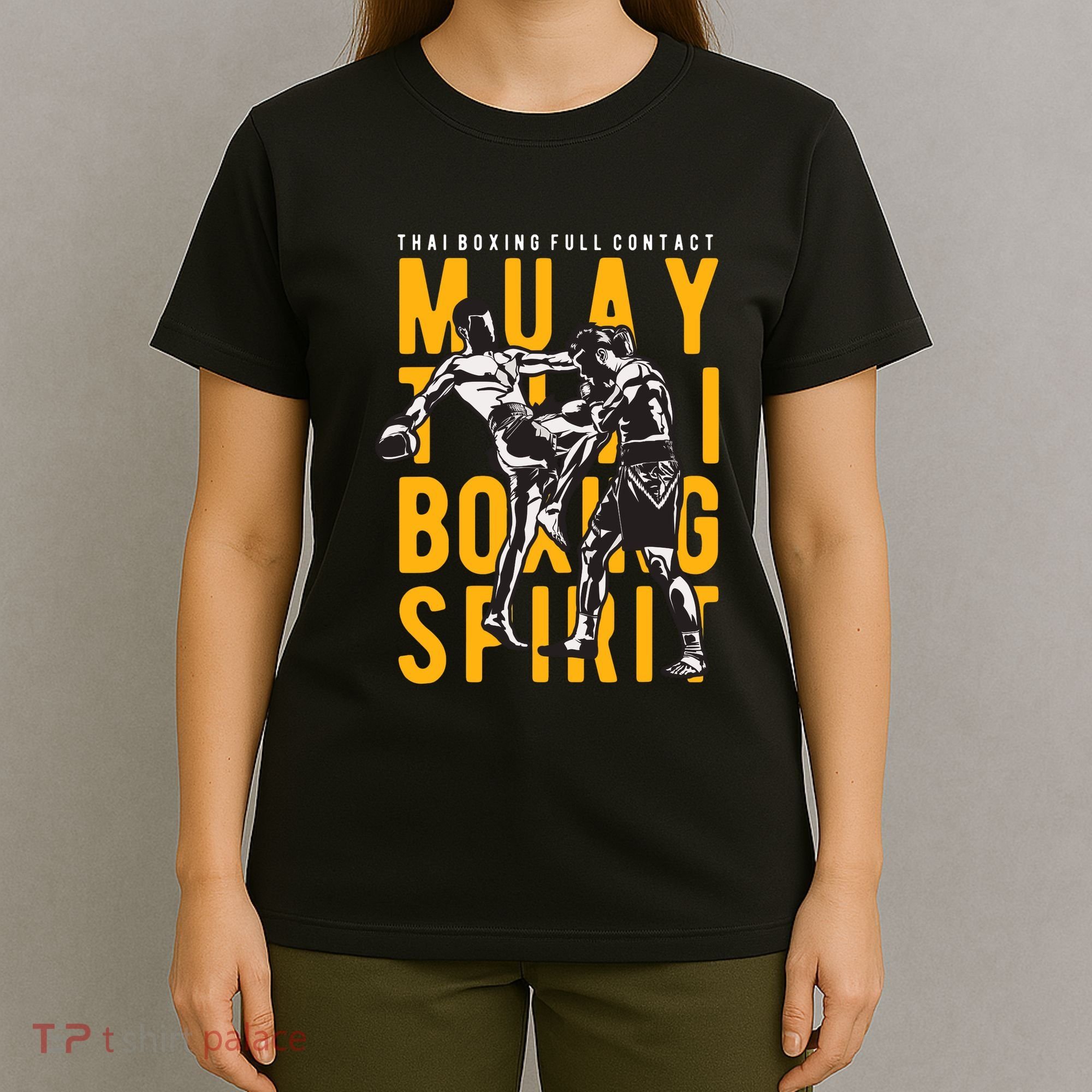 Thai Boxing Full Contact Muay Thai Spirit T-Shirt