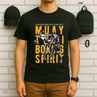 Thai Boxing Full Contact Muay Thai Spirit T-Shirt thumb 6