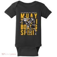 Thai Boxing Full Contact Muay Thai Spirit Baby Bodysuit thumb 0