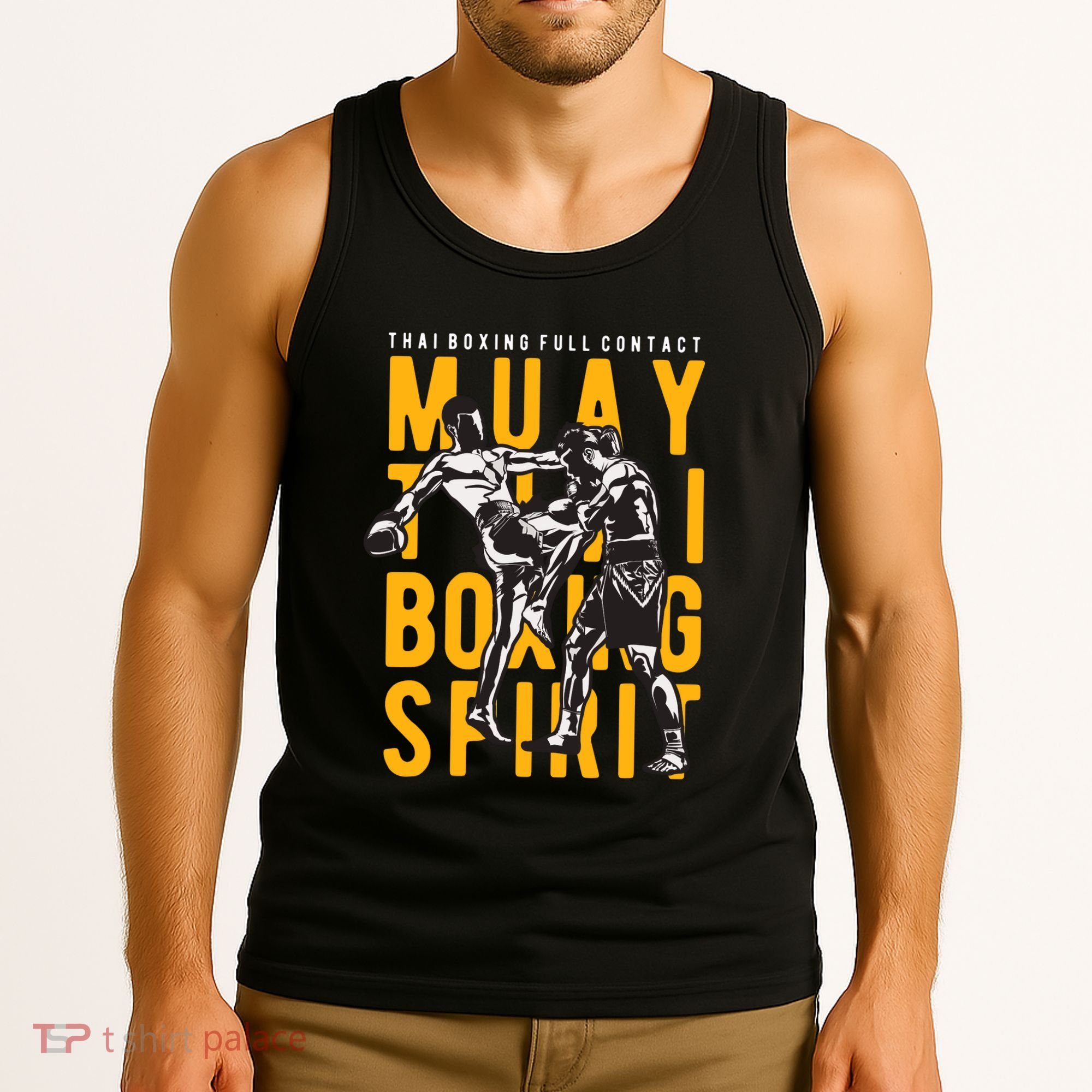 Thai Boxing Full Contact Muay Thai Spirit Tank Top