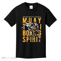 Thai Boxing Full Contact Muay Thai Spirit Kids T-Shirt thumb 0