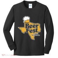 Texas Beer Fest At The Desperado Kids Long Sleeve Shirt thumb 0