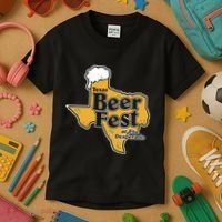 Texas Beer Fest At The Desperado Kids T-Shirt thumb 3