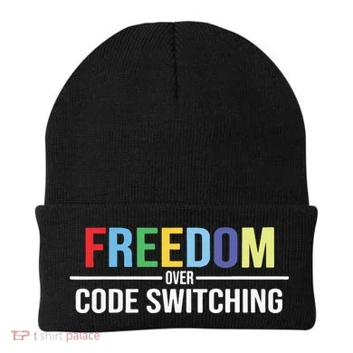 Tabitha Brown Freedom Over Code Switching Beanie