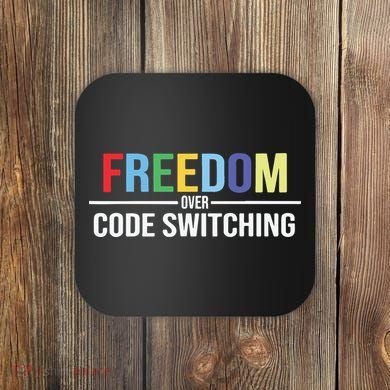 Tabitha Brown Freedom Over Code Switching Coaster