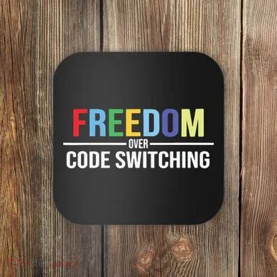 Tabitha Brown Freedom Over Code Switching Coaster
