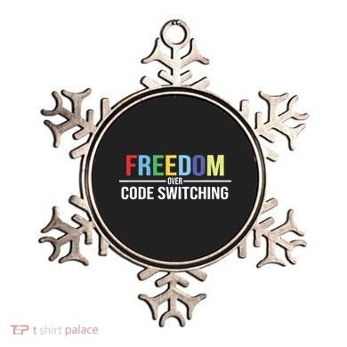 Tabitha Brown Freedom Over Code Switching Ornament