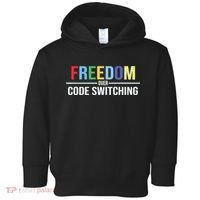 Tabitha Brown Freedom Over Code Switching Toddler Hoodie thumb 0