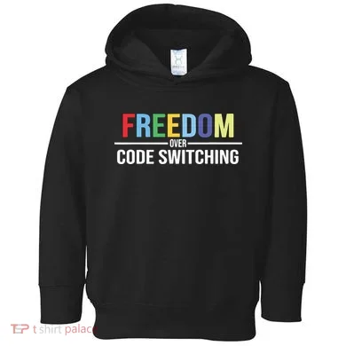 Tabitha Brown Freedom Over Code Switching Toddler Hoodie