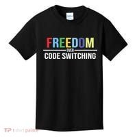 Tabitha Brown Freedom Over Code Switching Kids T-Shirt thumb 0