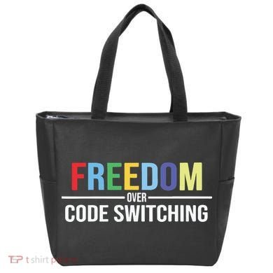 Tabitha Brown Freedom Over Code Switching Tote Bag