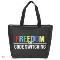 Tabitha Brown Freedom Over Code Switching Tote Bag thumb 0