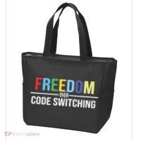 Tabitha Brown Freedom Over Code Switching Tote Bag thumb 3