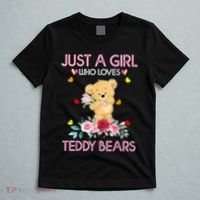 Teddy Bear For Women Just A Who Loves Teddy T-Shirt thumb 5