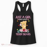 Teddy Bear For Women Just A Who Loves Teddy Women's Tank Top thumb 0