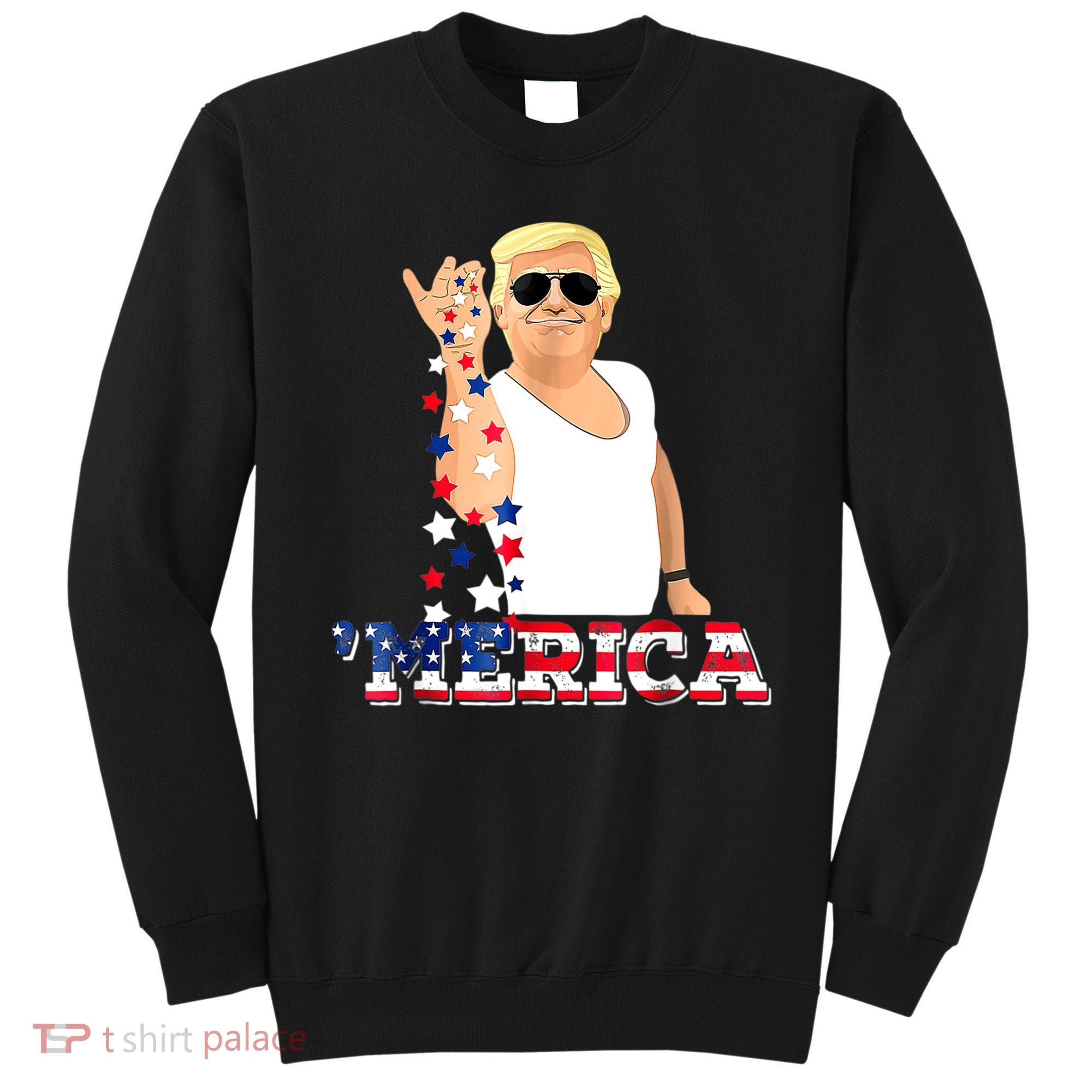 Trump Bae Funny 4th Of July Trump Salt Freedom Sweatshirt