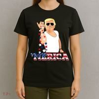 Trump Bae Funny 4th Of July Trump Salt Freedom T-Shirt thumb 4