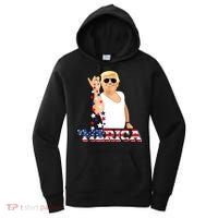 Trump Bae Funny 4th Of July Trump Salt Freedom Women's Hoodie thumb 0