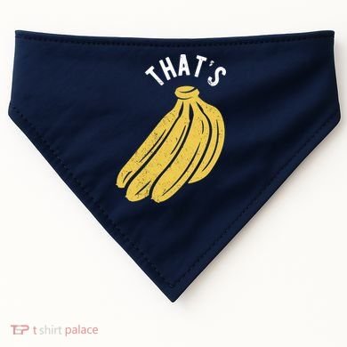 Thats Bananas Funny Gift USA-Made Doggie Bandana