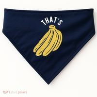 Thats Bananas Funny Gift USA-Made Doggie Bandana thumb 0