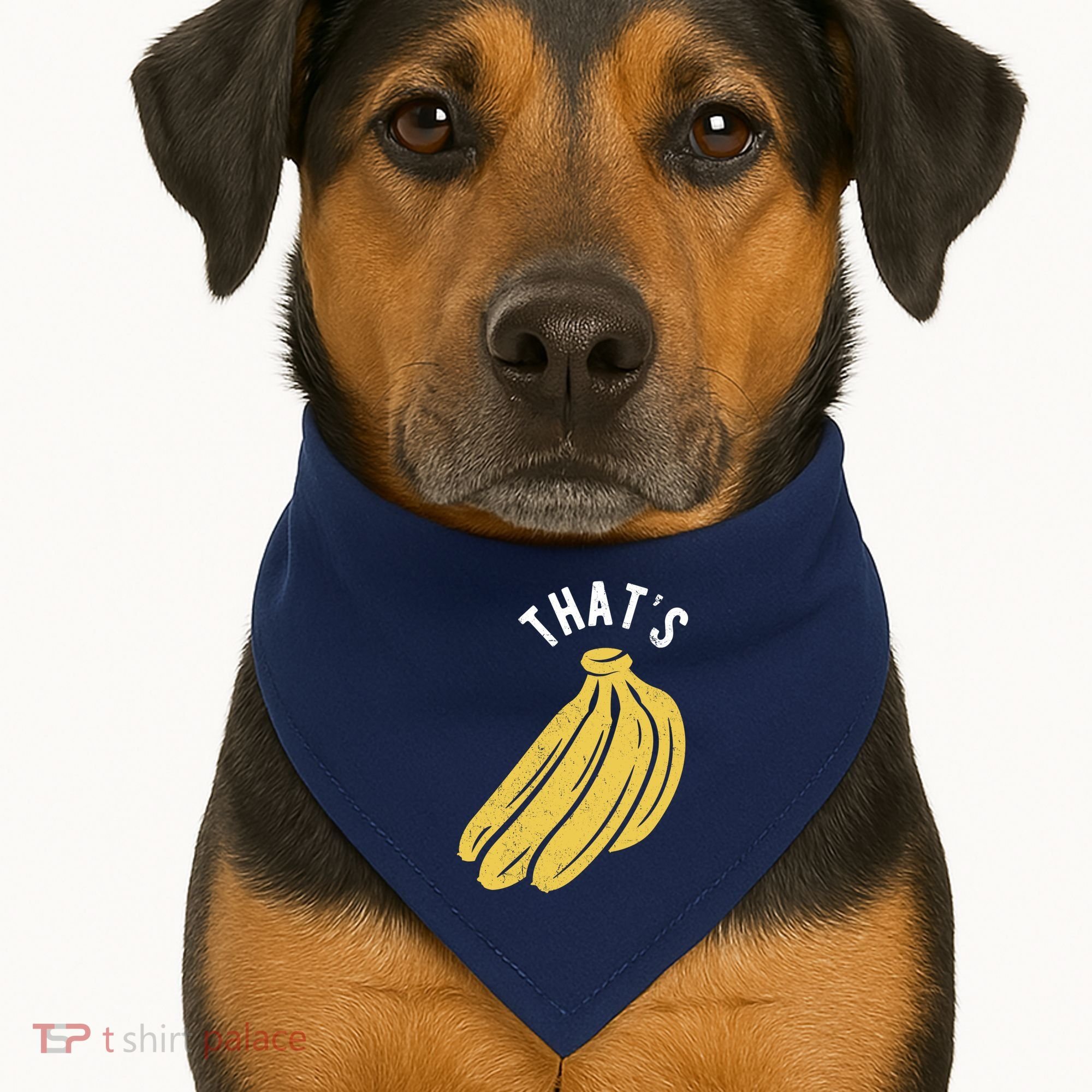 Thats Bananas Funny Gift USA-Made Doggie Bandana