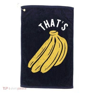Thats Bananas Funny Gift Golf Towel