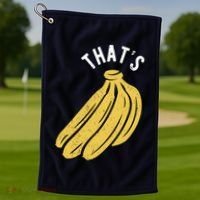 Thats Bananas Funny Gift Golf Towel thumb 1