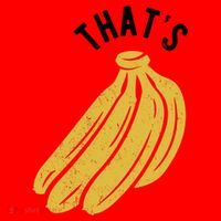 Thats Bananas Funny Gift Santa Hat thumb 1