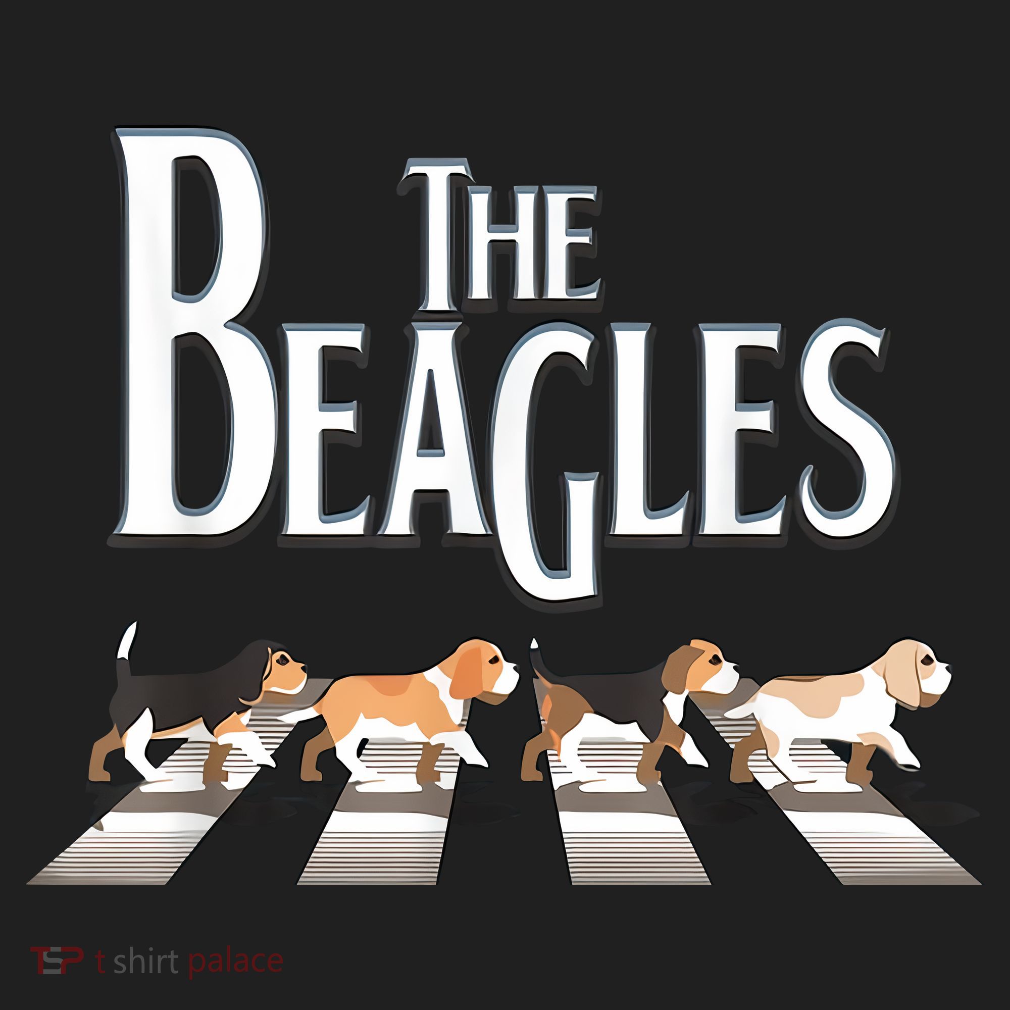 The Beagles Funny Dog Lover Abbey Road Women's Sweatshirt
