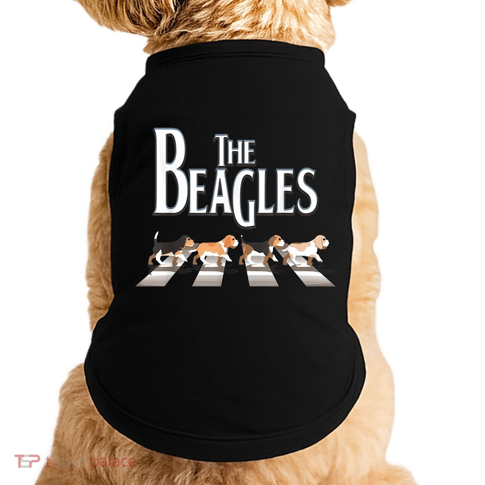 The Beagles Funny Dog Lover Abbey Road Doggie Tank