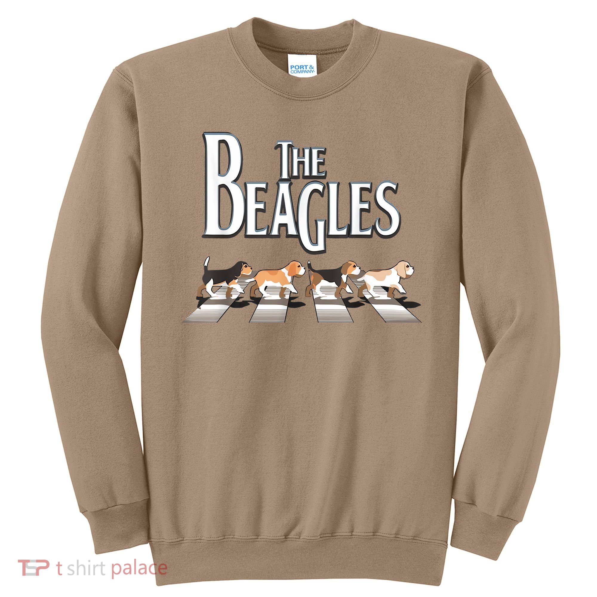 The Beagles Funny Dog Lover Abbey Road Sweatshirt