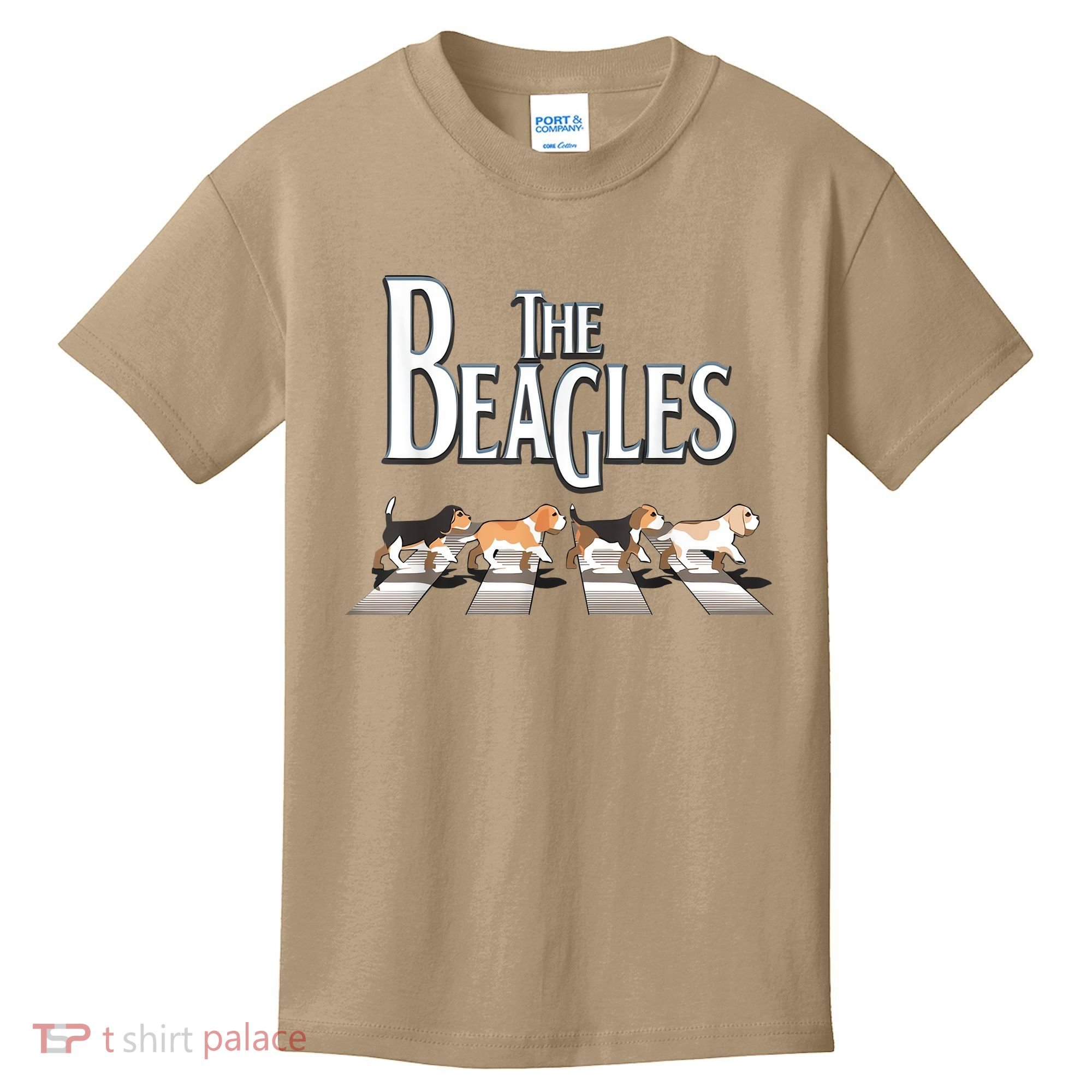 The Beagles Funny Dog Lover Abbey Road Kids T-Shirt