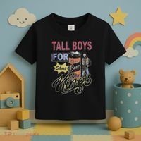 Tall Boy.S For Short Kings Toddler T-Shirt thumb 3