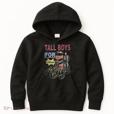 Tall Boy.S For Short Kings Kids Hoodie