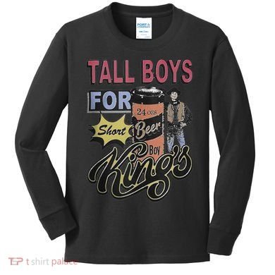 Tall Boy.S For Short Kings Kids Long Sleeve Shirt