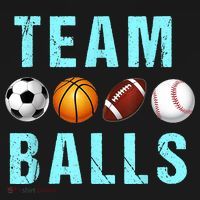 Team Balls Funny Team Boy Gender Reveal Sweatshirt thumb 3