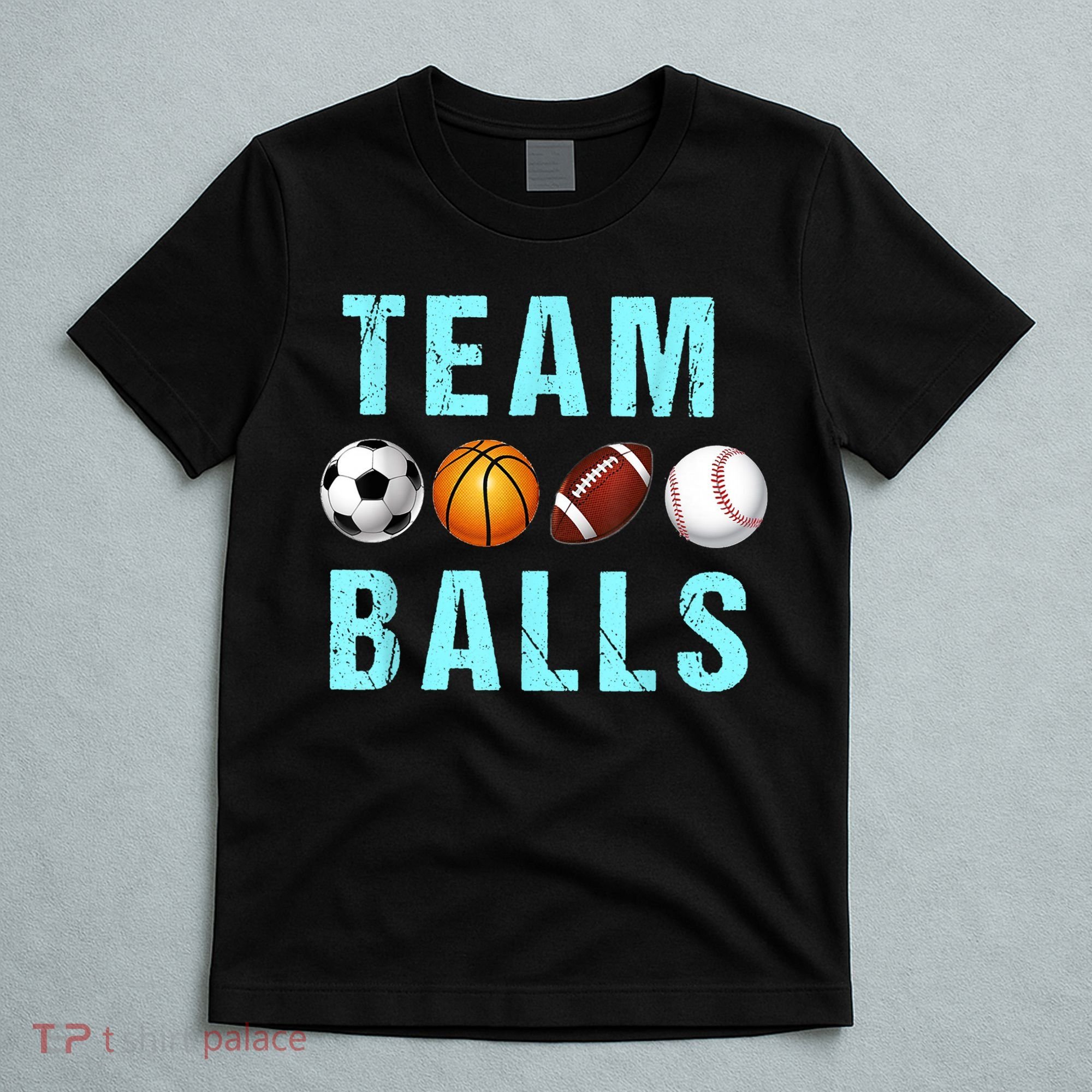 Team Balls Funny Team Boy Gender Reveal T-Shirt