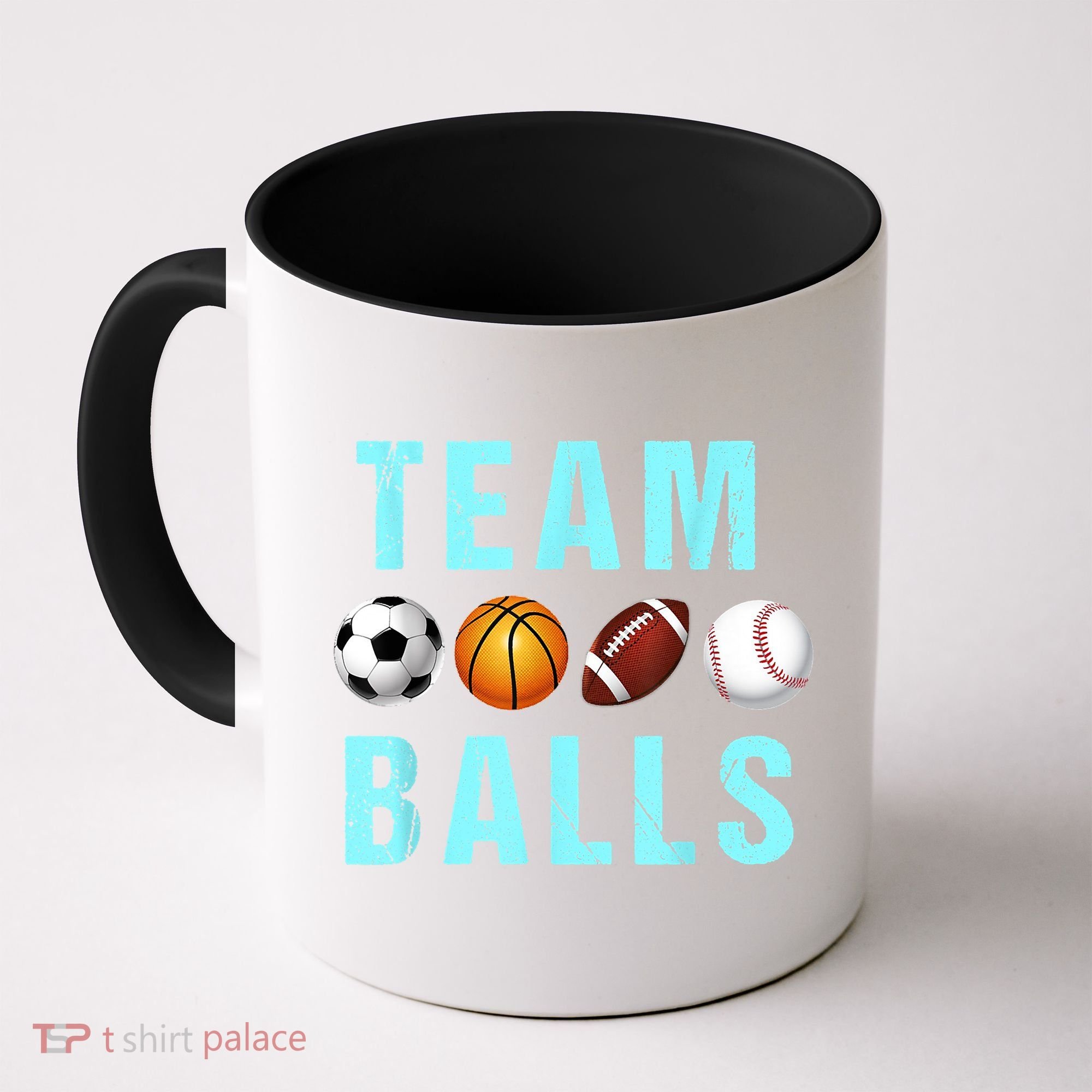Team Balls Funny Team Boy Gender Reveal Coffee Mug