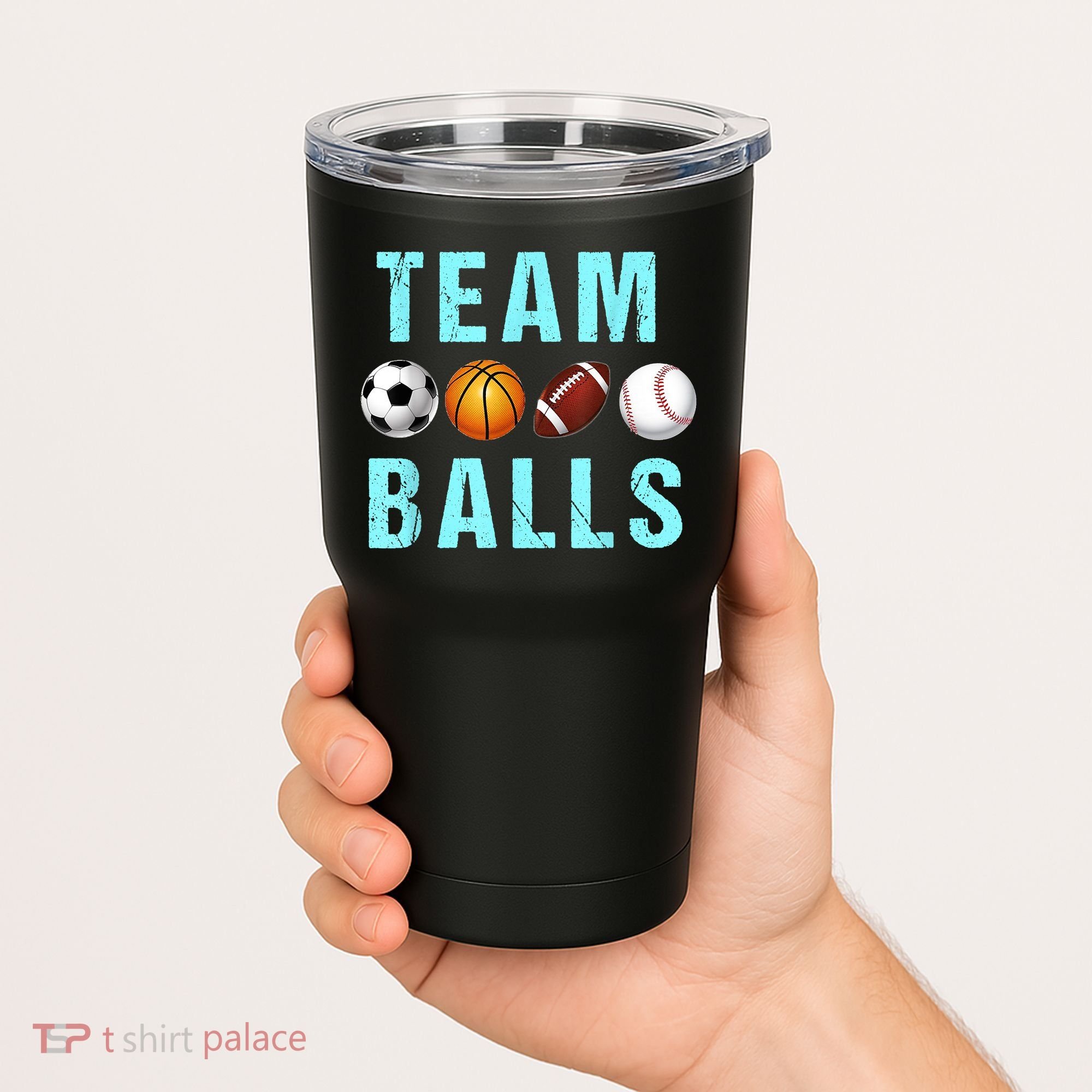 Team Balls Funny Team Boy Gender Reveal Tumbler