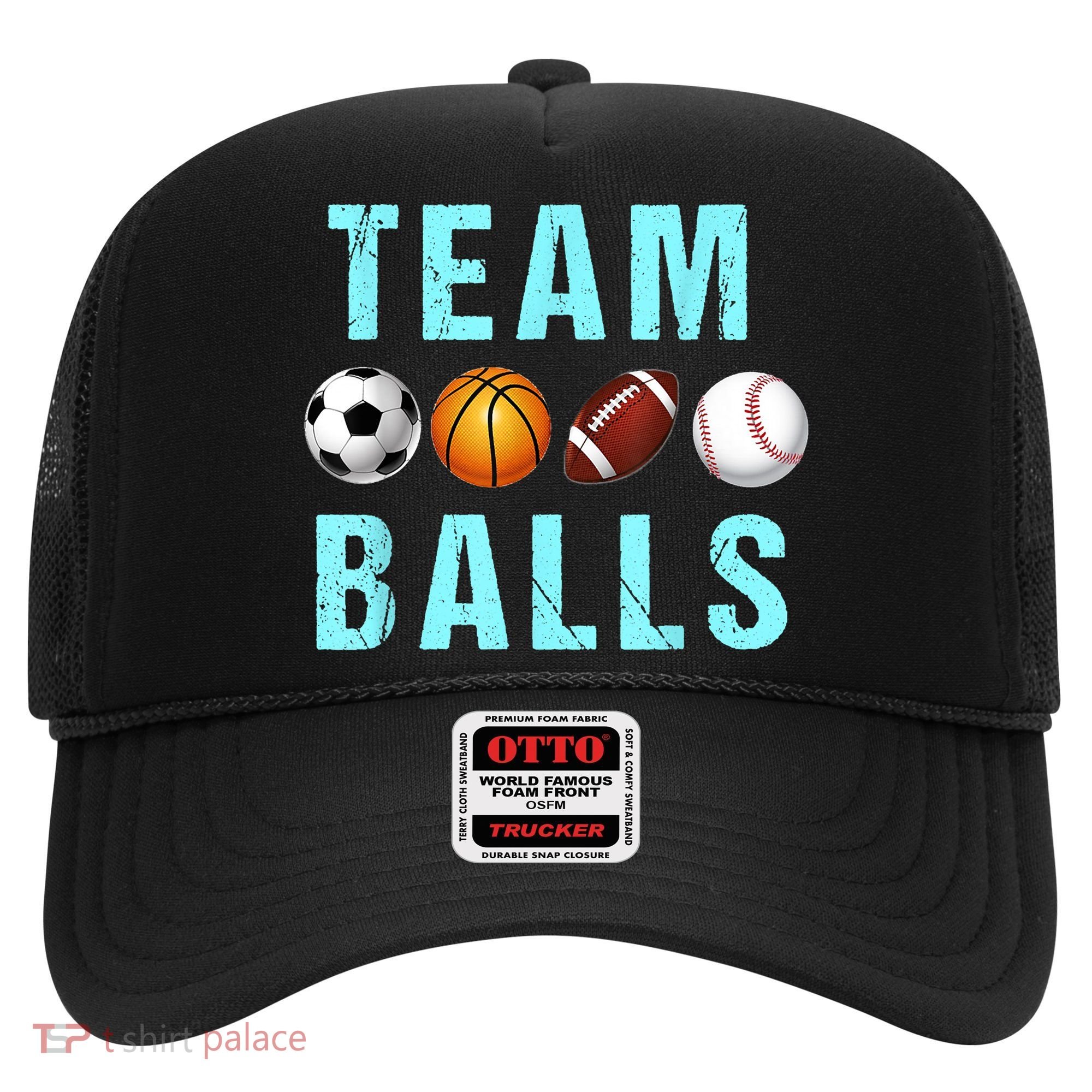 Team Balls Funny Team Boy Gender Reveal Hat