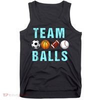 Team Balls Funny Team Boy Gender Reveal Tank Top thumb 0