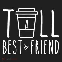 Tall Best Friend Funny Bff Matching Outfit Two Bestie Coffee Beanie thumb 2