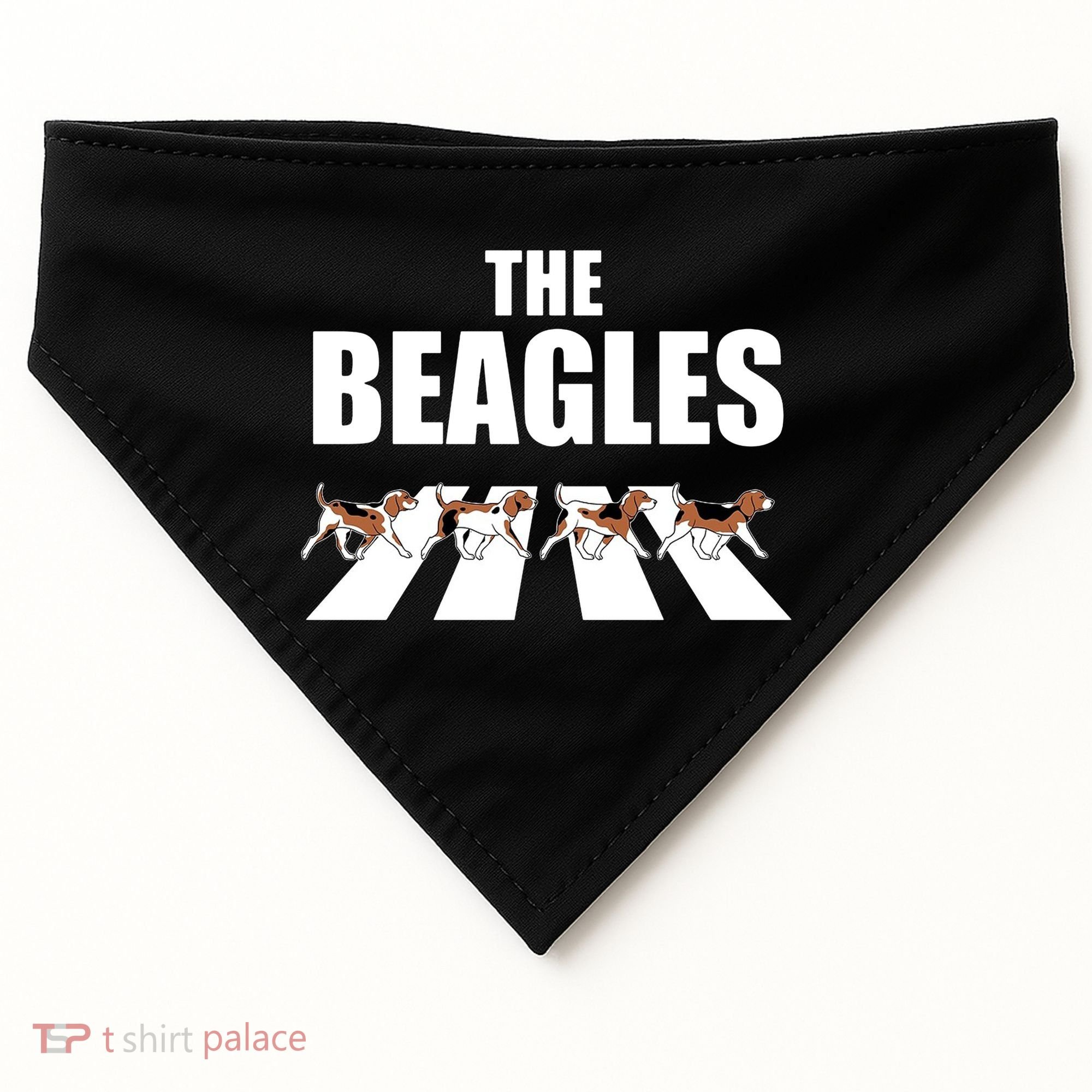 The Beagles Funny Beagle Dog USA-Made Doggie Bandana
