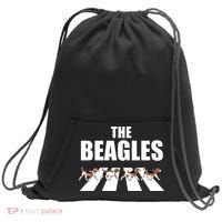 The Beagles Funny Beagle Dog Sweatshirt Cinch Pack Bag thumb 0